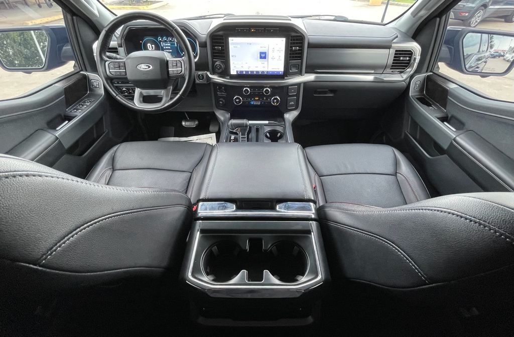 2021 Ford F-150 Lariat Blue at Gullo Toyota