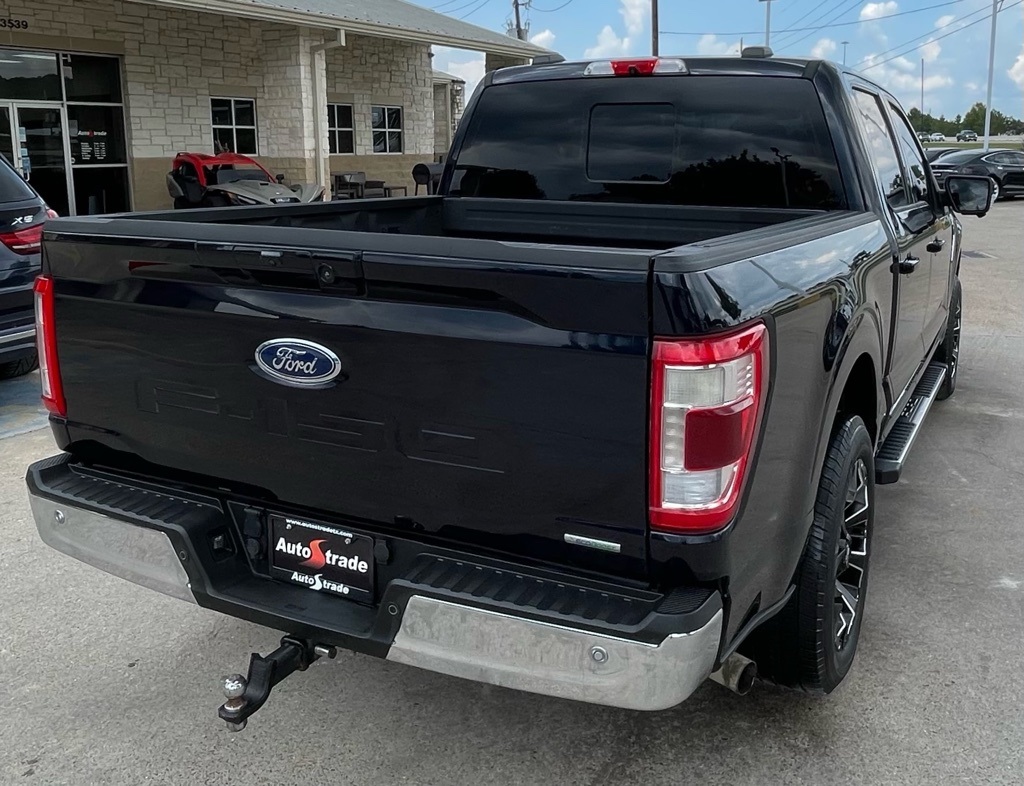 2021 Ford F-150 Lariat Blue at Gullo Toyota