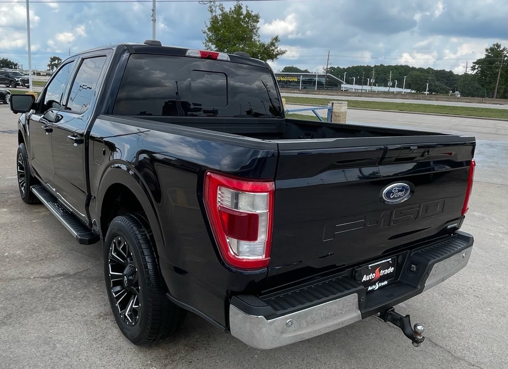 2021 Ford F-150 Lariat Blue at Gullo Toyota