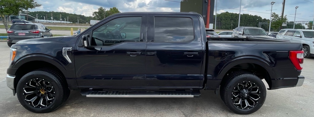 2021 Ford F-150 Lariat Blue at Gullo Toyota