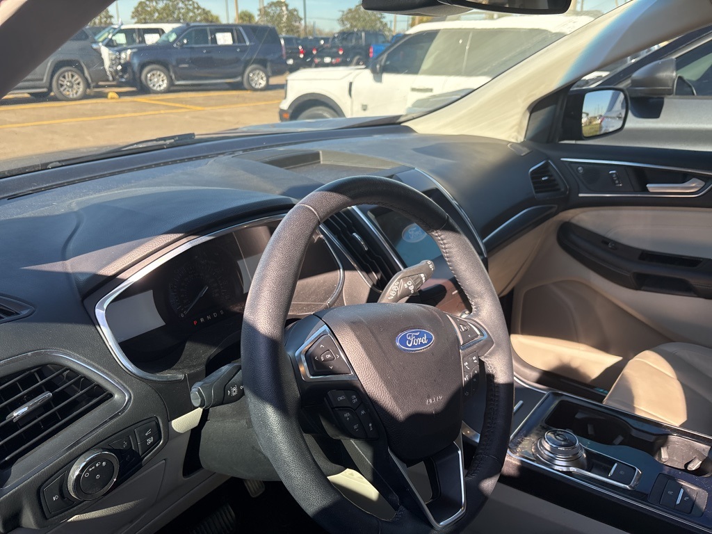 2020 Ford Edge Titanium Red at Community Honda