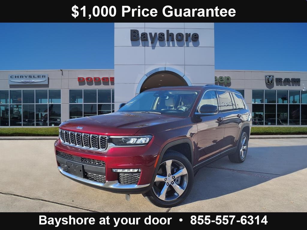 2022 Jeep Grand Cherokee L Limited Red at River Oaks CDJR