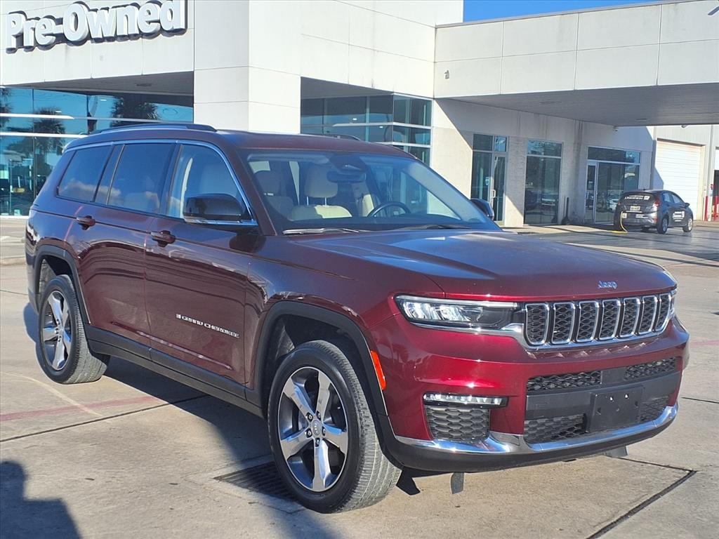 2022 Jeep Grand Cherokee L Limited Red at River Oaks CDJR