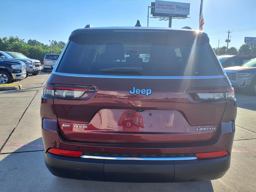 2022 Jeep Grand Cherokee L Limited Red at River Oaks CDJR