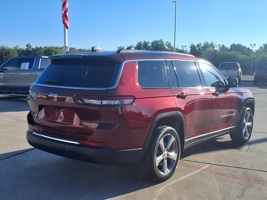 2022 Jeep Grand Cherokee L Limited Red at River Oaks CDJR