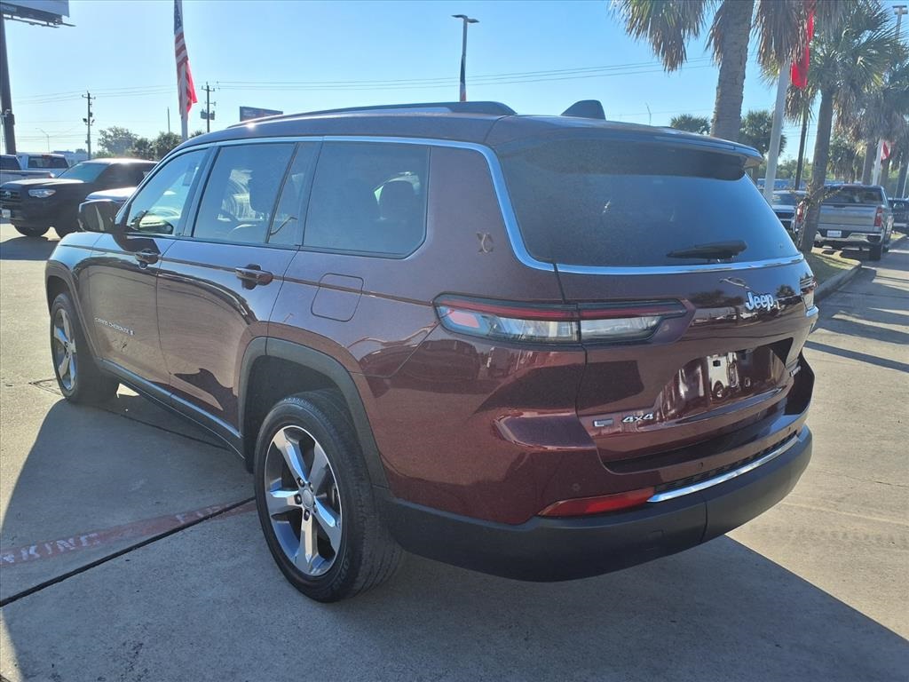 2022 Jeep Grand Cherokee L Limited Red at River Oaks CDJR