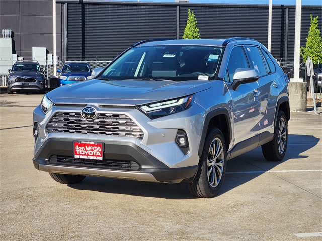 2025 Toyota RAV4 Hybrid Limited Silver at Baytown Hyundai