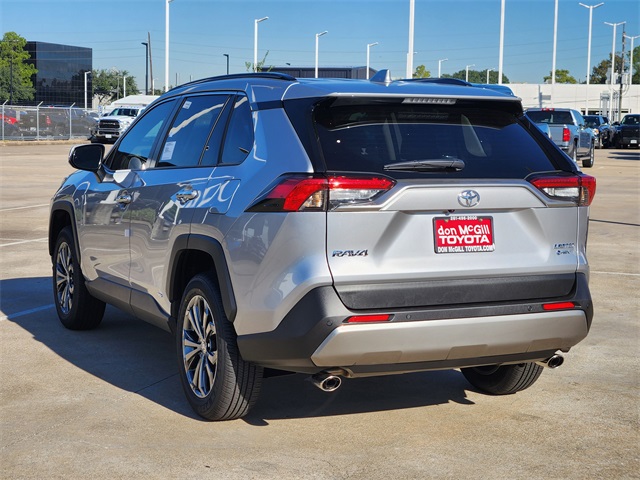 2025 Toyota RAV4 Hybrid Limited Silver at Baytown Hyundai