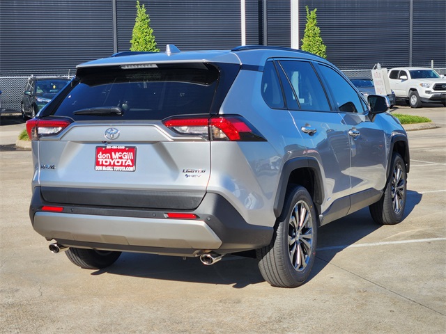 2025 Toyota RAV4 Hybrid Limited Silver at Baytown Hyundai