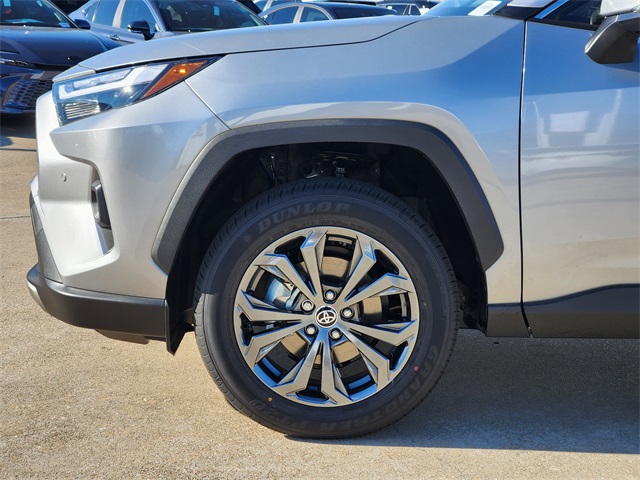 2025 Toyota RAV4 Hybrid Limited Silver at Baytown Hyundai