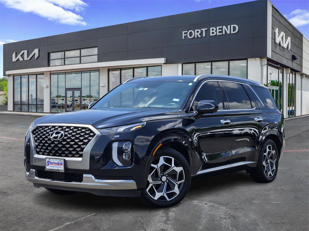 2022 Hyundai Palisade Calligraphy Blue at AutoSavvy Houston Southwest