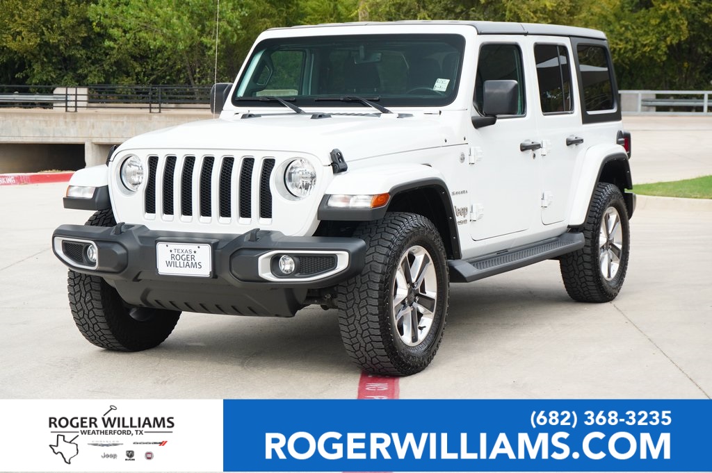 Used Car 2022 Jeep Wrangler  Unlimited Sahara For Sale Under $35,000 In Weatherford, Texas