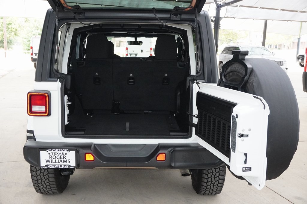 Used Car 2022 Jeep Wrangler  Unlimited Sahara For Sale Under $35,000 In Weatherford, Texas