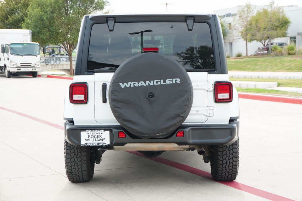 Used Car 2022 Jeep Wrangler  Unlimited Sahara For Sale Under $35,000 In Weatherford, Texas