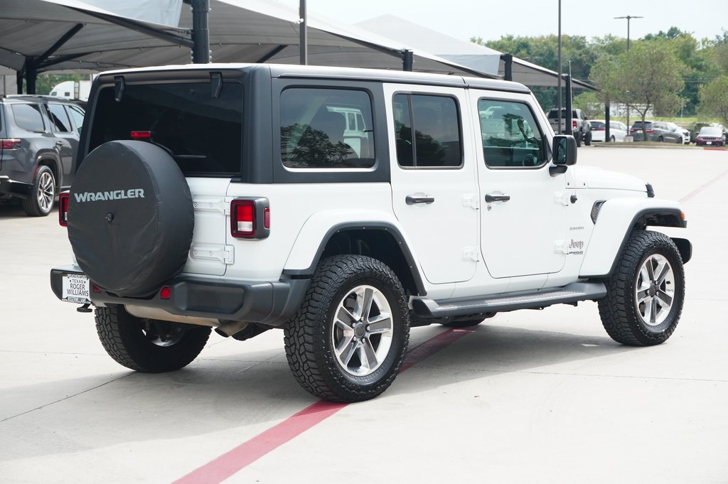 Used Car 2022 Jeep Wrangler  Unlimited Sahara For Sale Under $35,000 In Weatherford, Texas