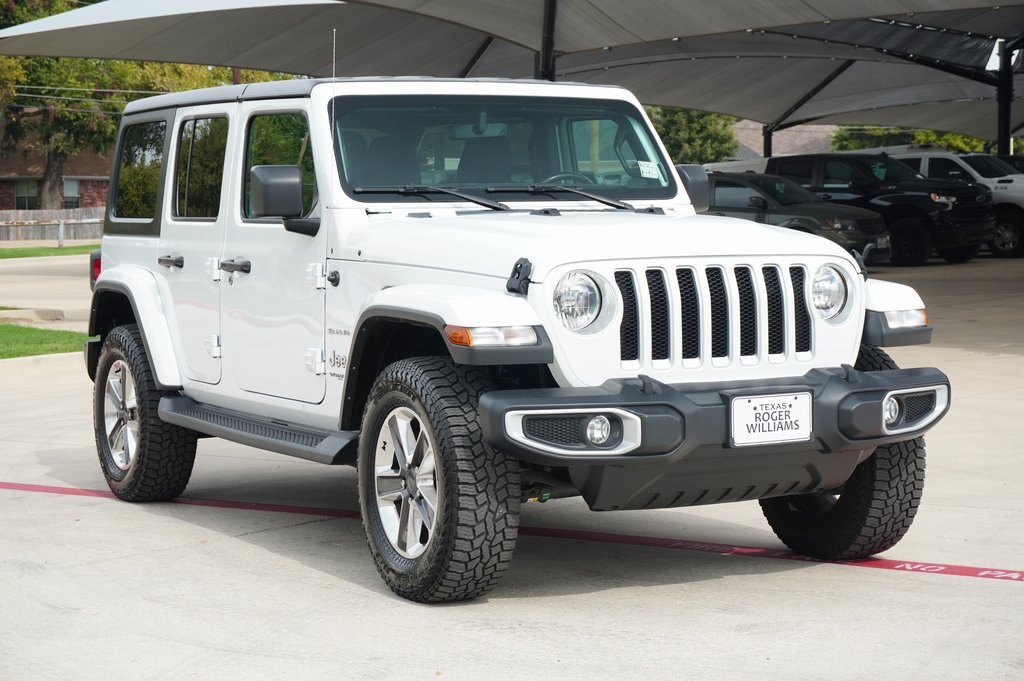 Used Car 2022 Jeep Wrangler  Unlimited Sahara For Sale Under $35,000 In Weatherford, Texas