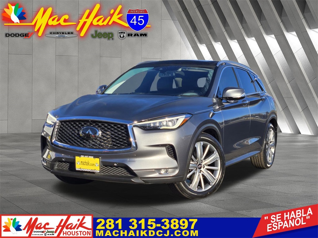 2021 INFINITI QX50 Sensory Gray at North Houston Mitsubishi