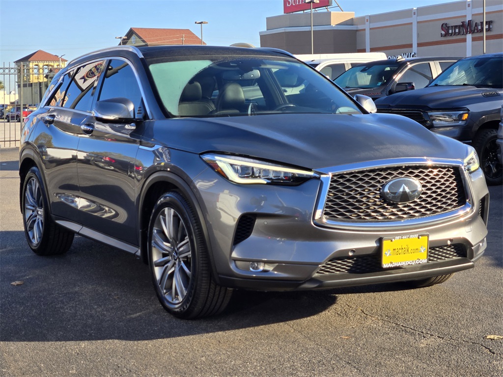 2021 INFINITI QX50 Sensory Gray at North Houston Mitsubishi