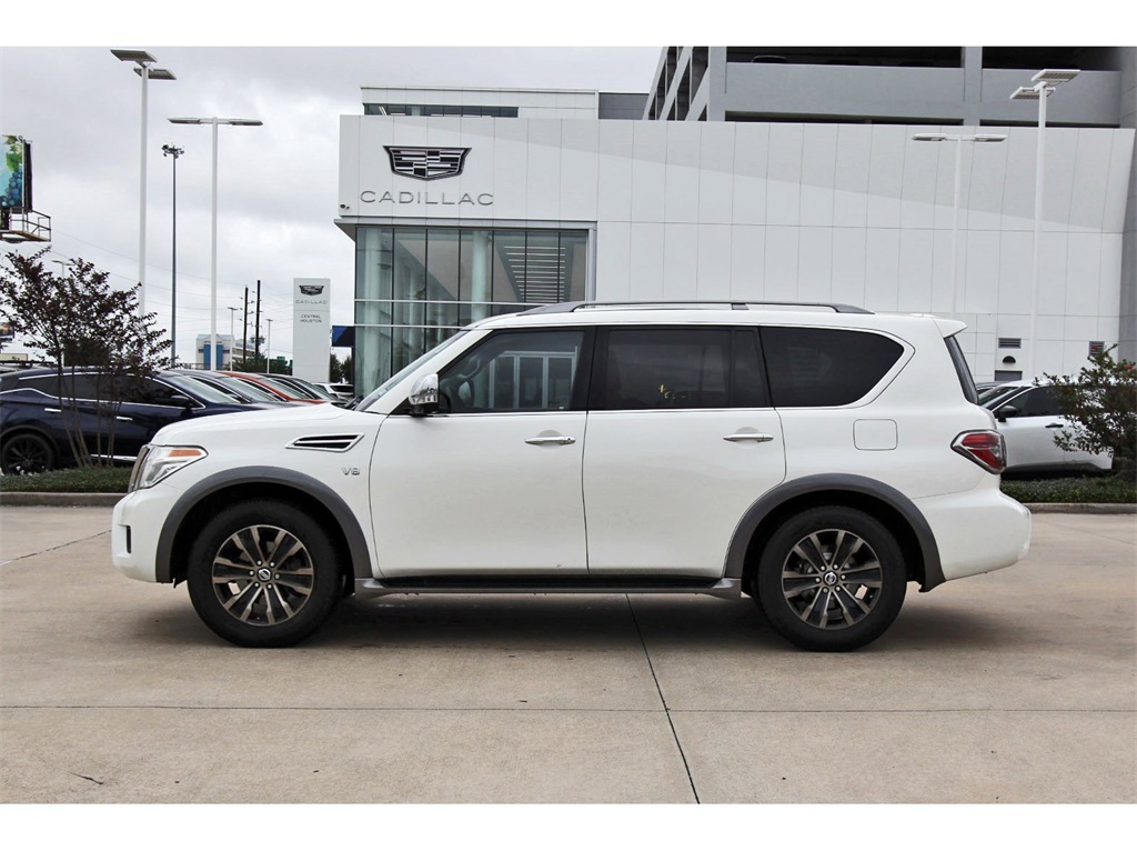 2017 Nissan Armada Platinum White at Community Toyota