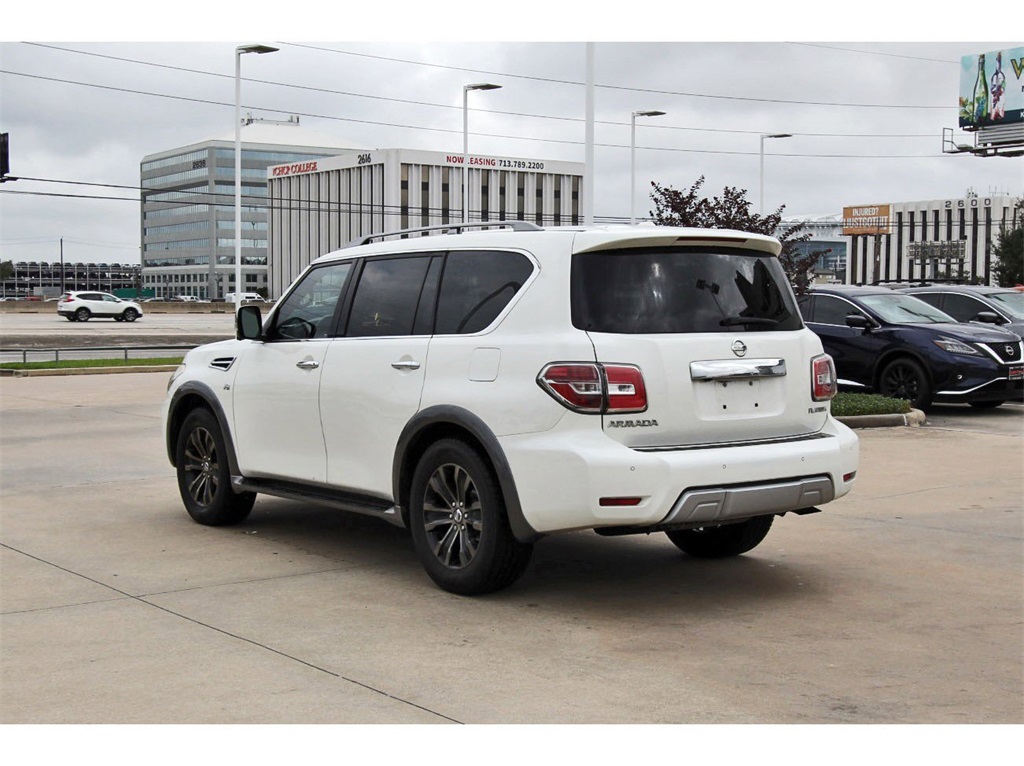 2017 Nissan Armada Platinum White at Community Toyota