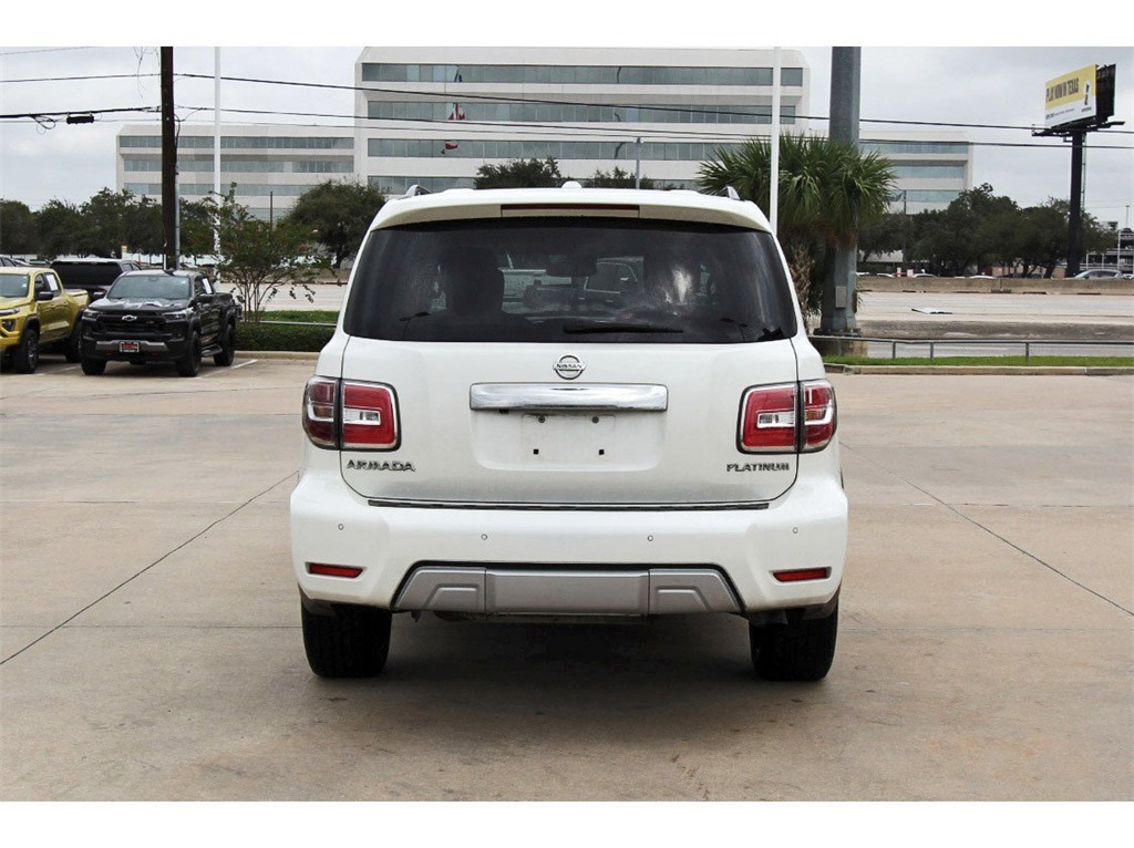 2017 Nissan Armada Platinum White at Community Toyota