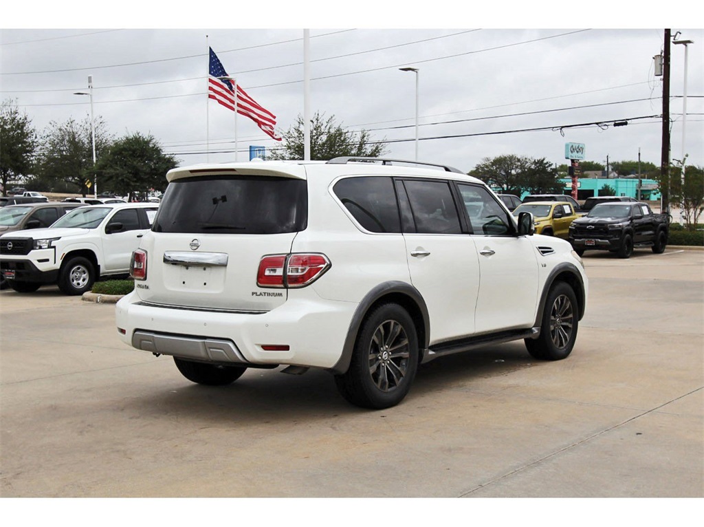 2017 Nissan Armada Platinum White at Community Toyota