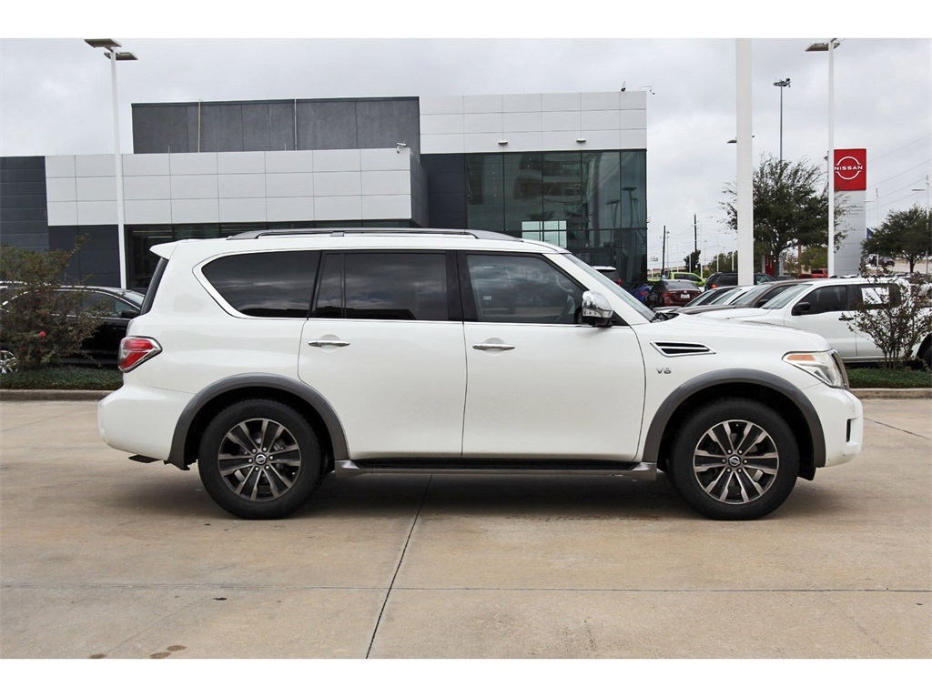 2017 Nissan Armada Platinum White at Community Toyota