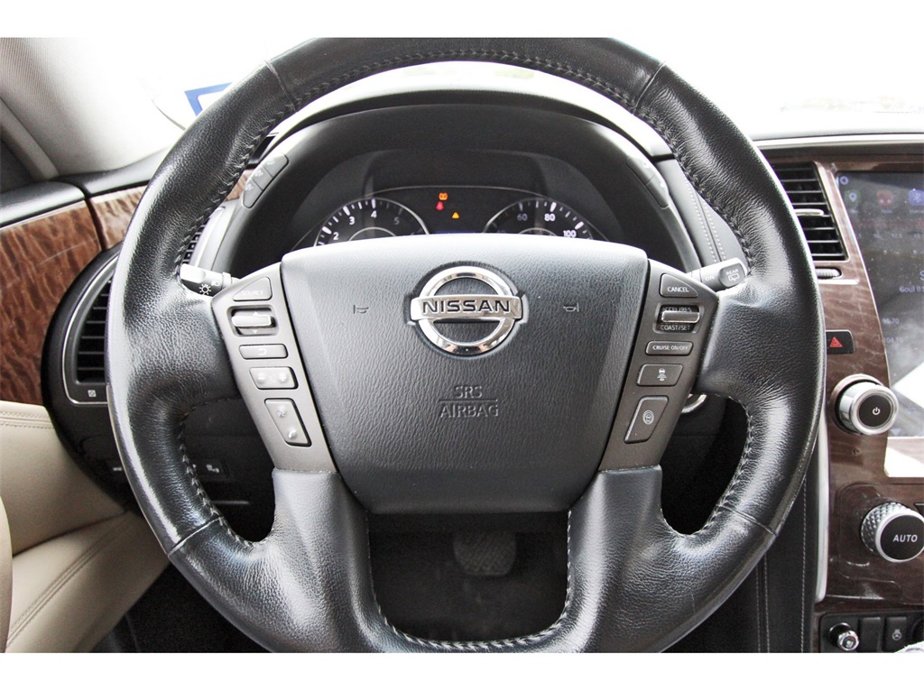 2017 Nissan Armada Platinum White at Community Toyota