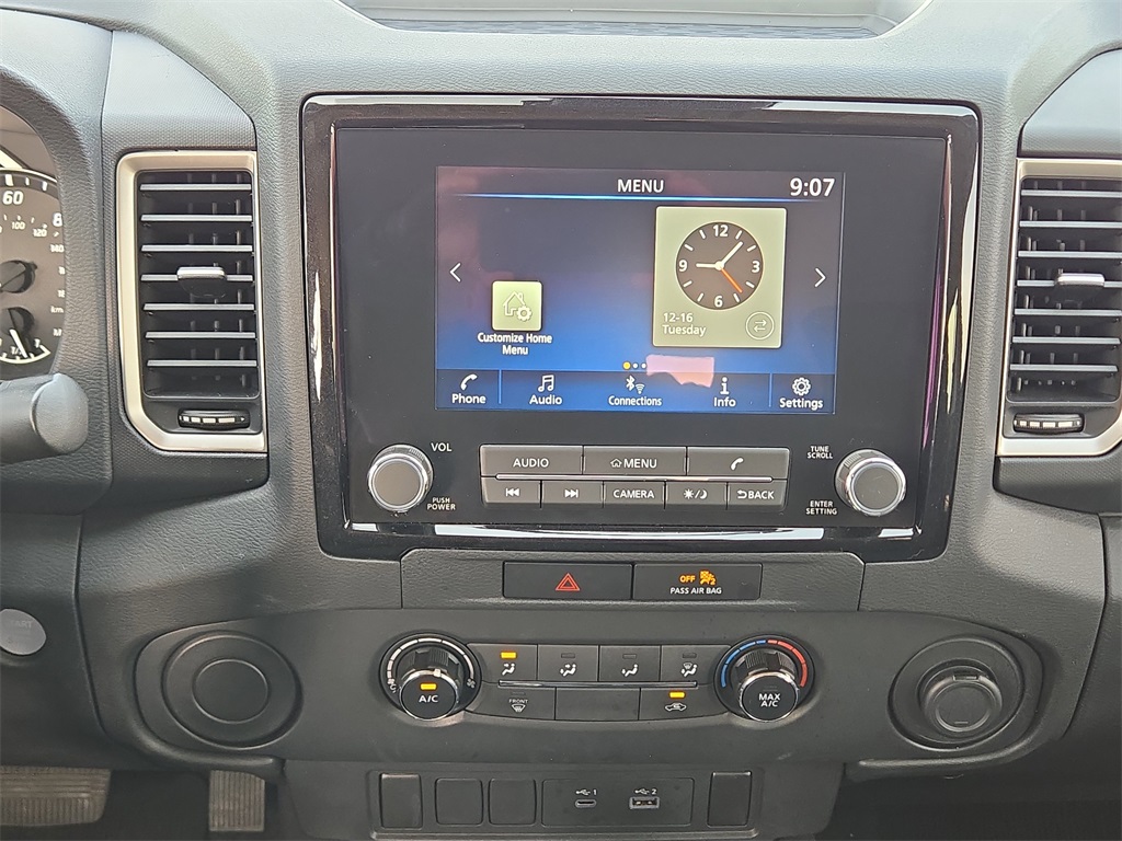 2022 Nissan Frontier SV White at Durrett Motor Company