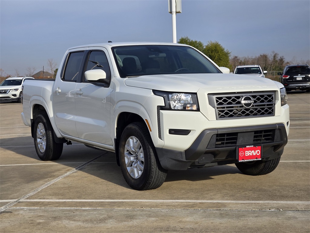 2022 Nissan Frontier SV White at Durrett Motor Company