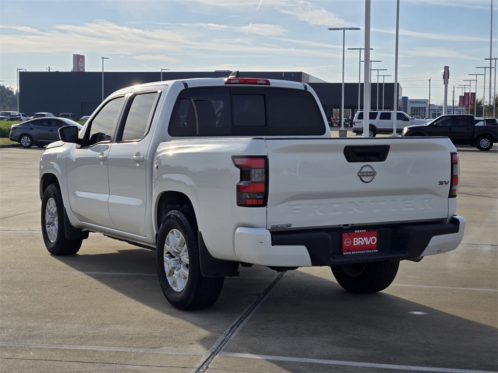 2022 Nissan Frontier SV White at Durrett Motor Company