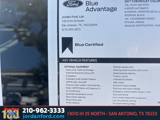 2017 Chevrolet Colorado  Z71 In San Antonio, Texas