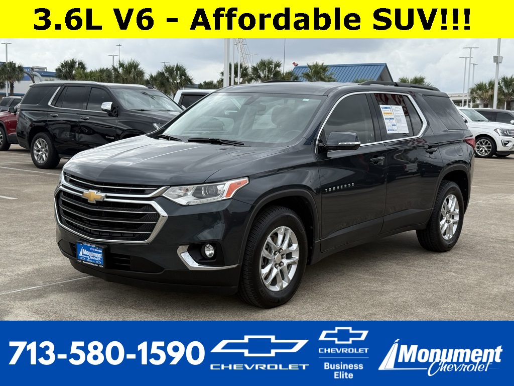 2019 Chevrolet Traverse LT Gray at Bayway Cadillac of The Woodlands