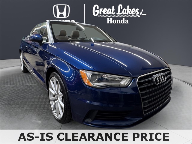 2015 Audi A3 2.0T quattro Premium Plus Cabriolet AWD