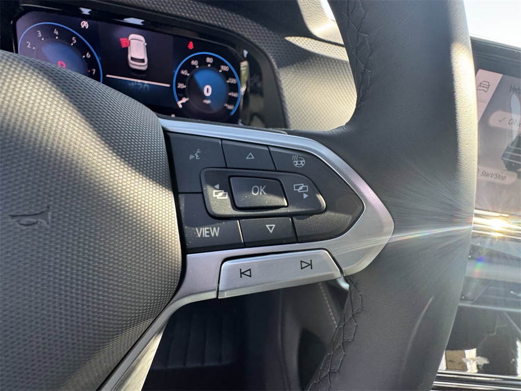 2025 Volkswagen Atlas Cross Sport 2.0T SEL Premium R-Line White at DeMontrond Automotive Group