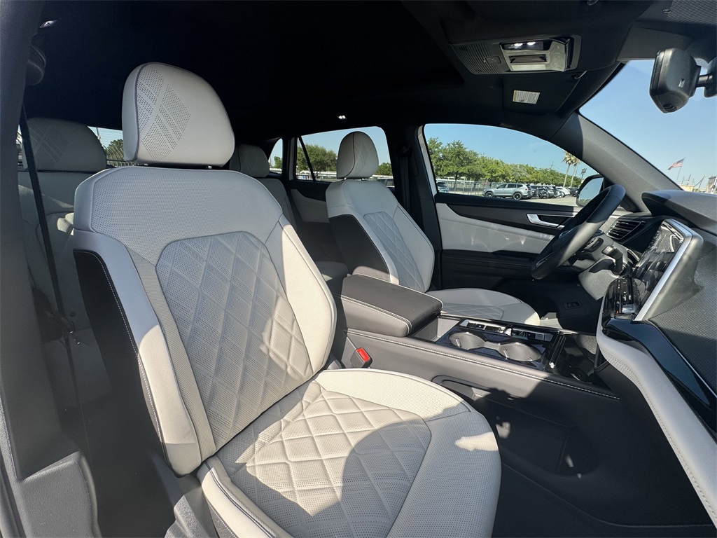 2025 Volkswagen Atlas Cross Sport 2.0T SEL Premium R-Line White at DeMontrond Automotive Group