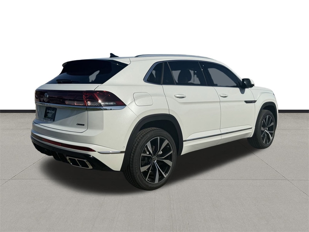2025 Volkswagen Atlas Cross Sport 2.0T SEL Premium R-Line White at DeMontrond Automotive Group