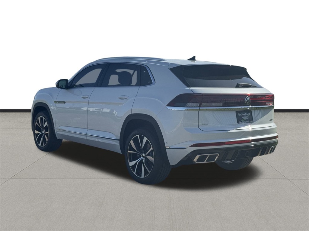 2025 Volkswagen Atlas Cross Sport 2.0T SEL Premium R-Line White at DeMontrond Automotive Group
