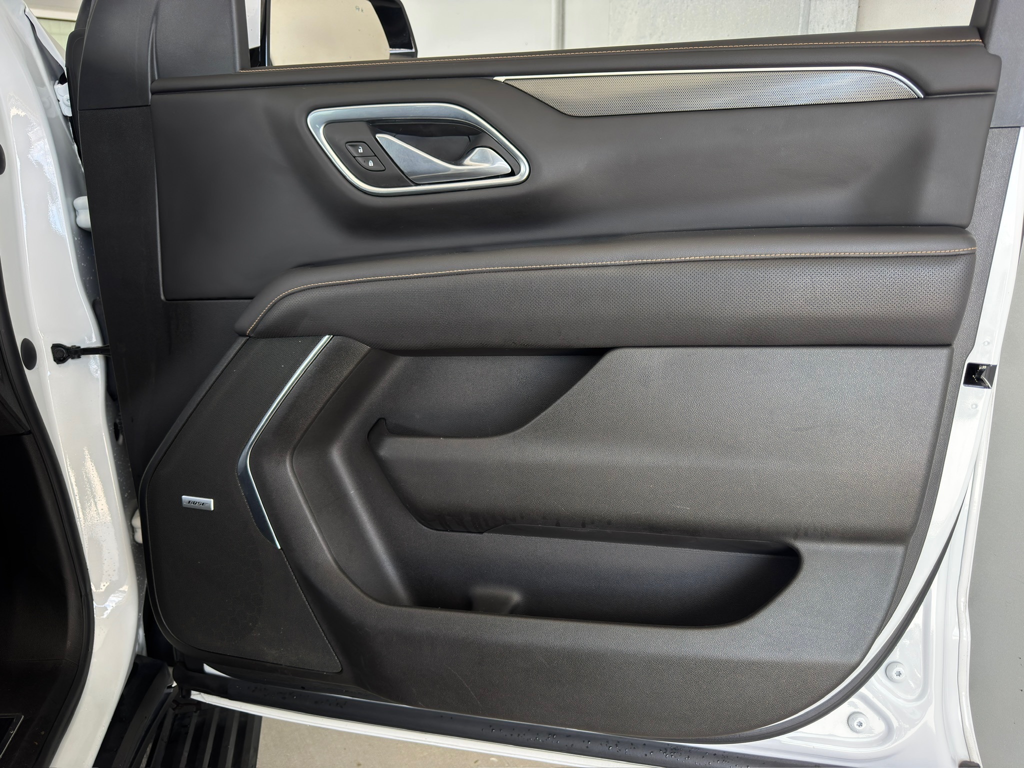 2021 GMC Yukon AT4 White at Bayway Cadillac of The Woodlands