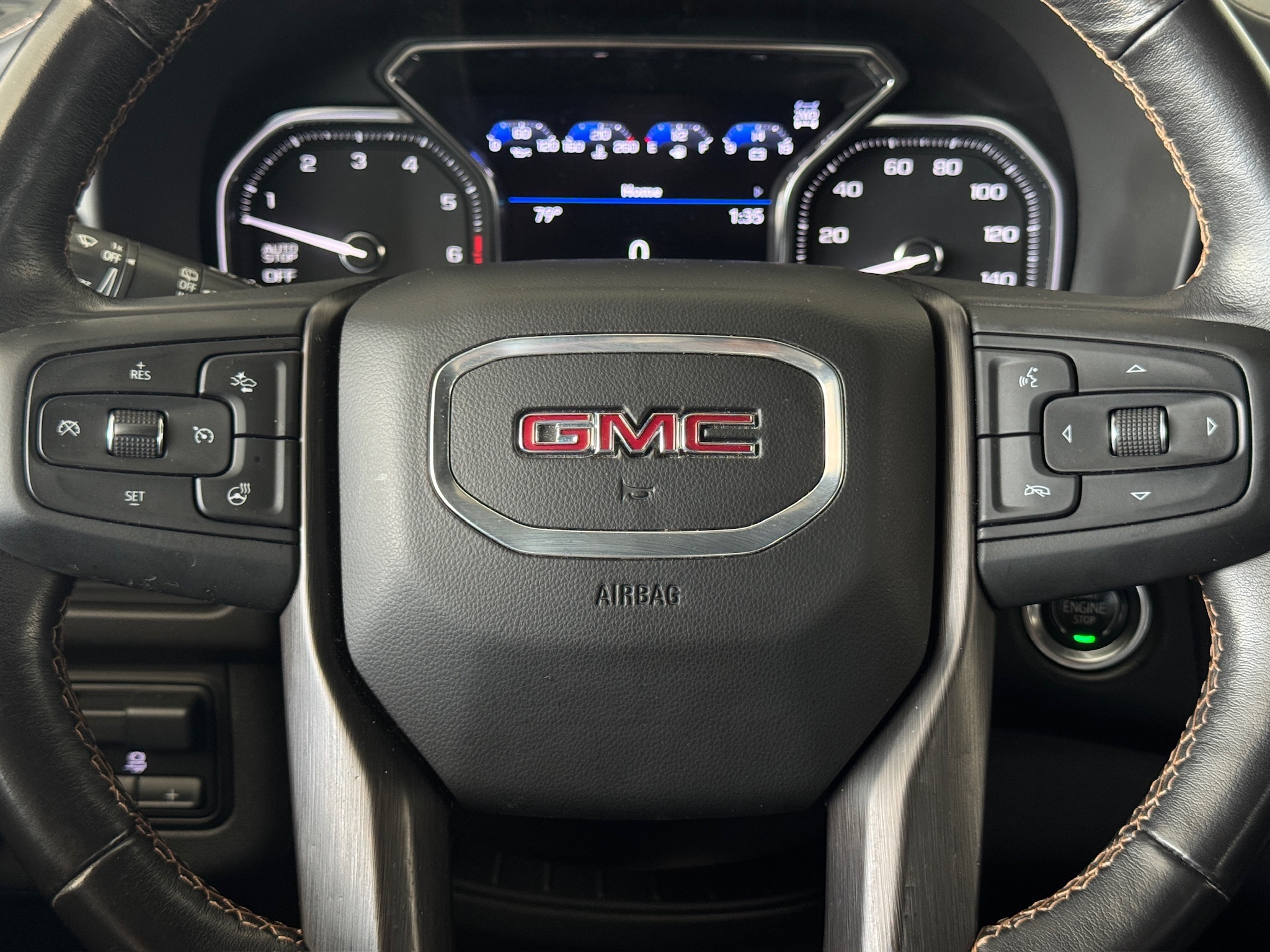 2021 GMC Yukon AT4 White at Bayway Cadillac of The Woodlands