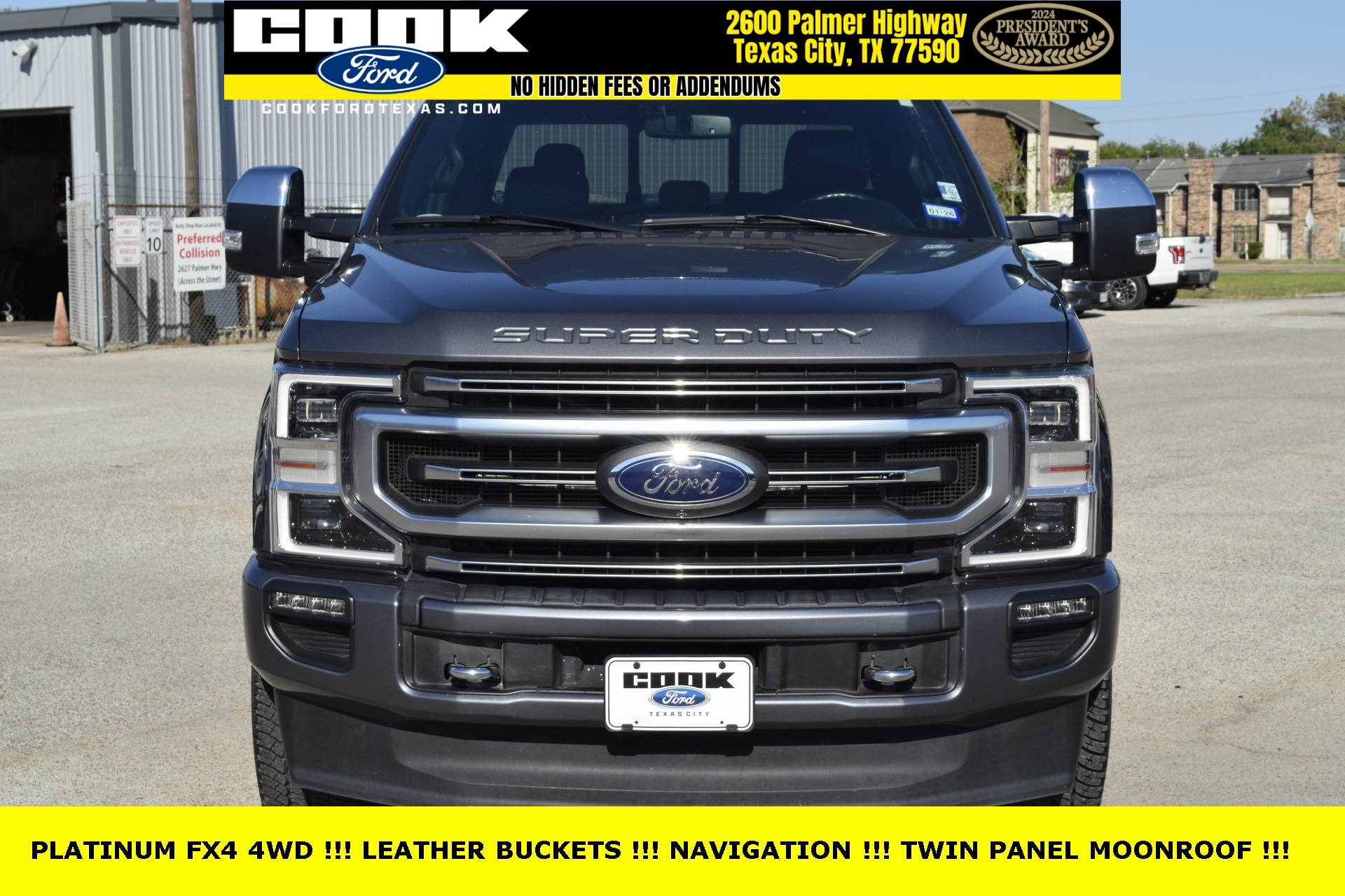 2021 Ford F-250SD Platinum Gray at DeMontrond Ford