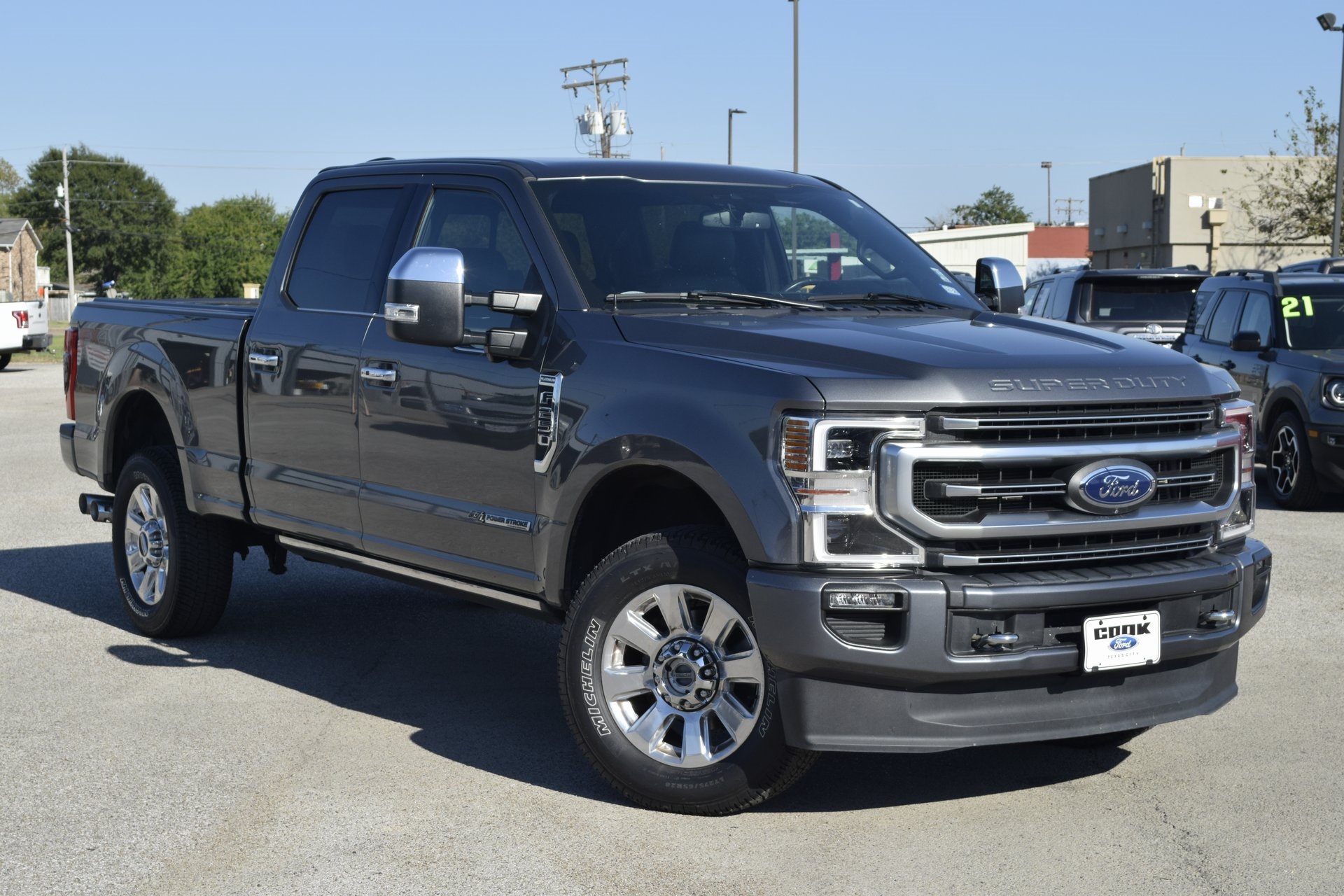 2021 Ford F-250SD Platinum Gray at DeMontrond Ford
