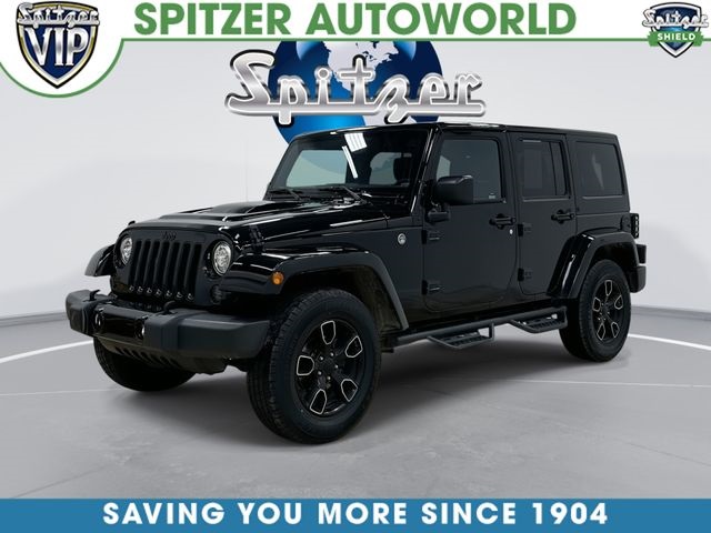 Black Clearcoat 2018 Jeep Wrangler JK Unlimited Altitude 4WD SUV / Crossover Four-Wheel Drive 5-Speed Automatic