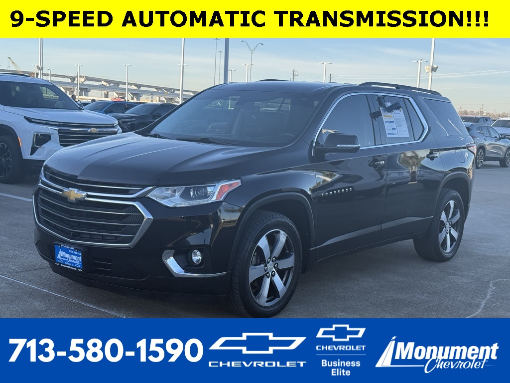 2020 Chevrolet Traverse 3LT Black at Bravo Nissan