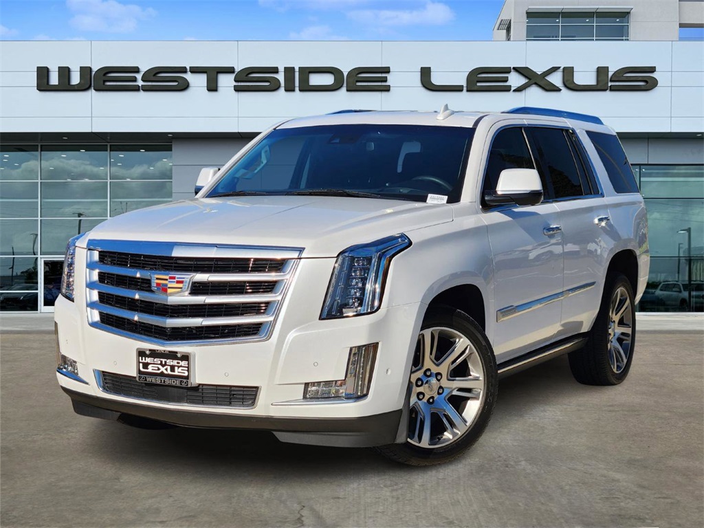2018 Cadillac Escalade Premium Luxury White at Martin Chrysler Dodge Jeep Ram