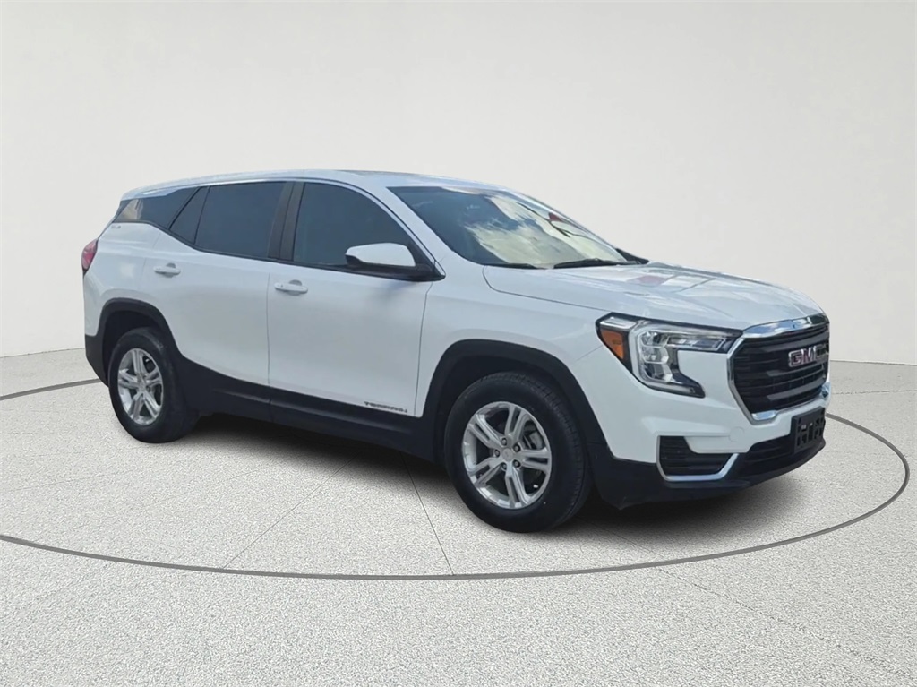 2023 GMC Terrain SLE White at Martin Chrysler Dodge Jeep Ram