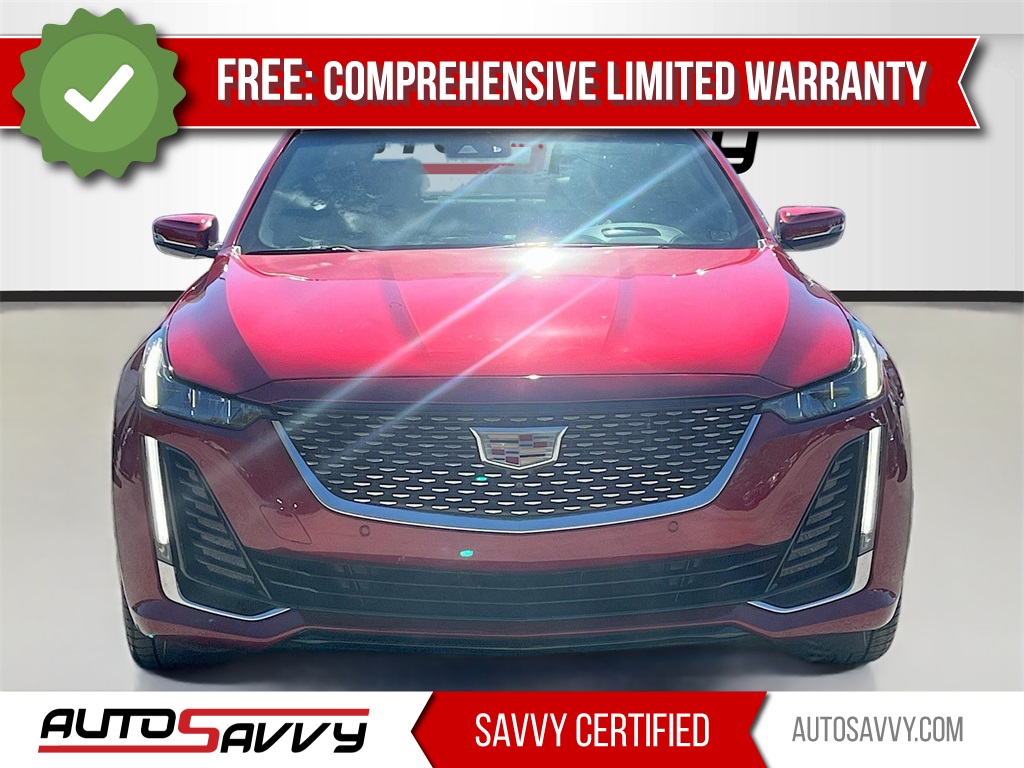 2024 Cadillac CT5 Premium Luxury Red at Bayway Cadillac of The Woodlands