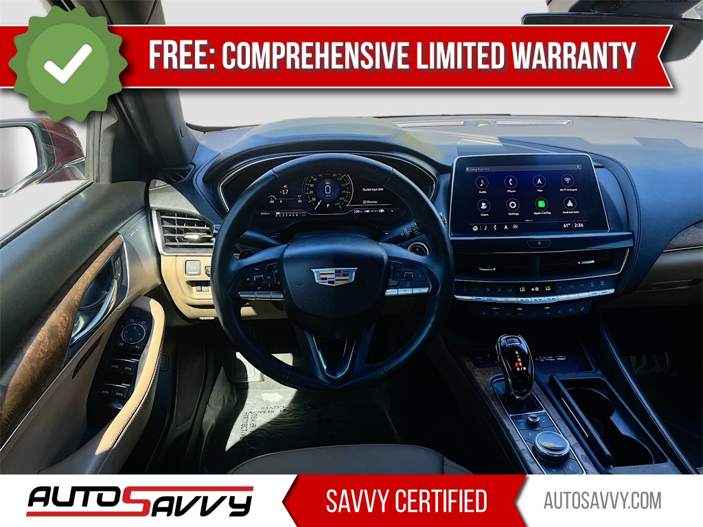 2024 Cadillac CT5 Premium Luxury Red at Bayway Cadillac of The Woodlands