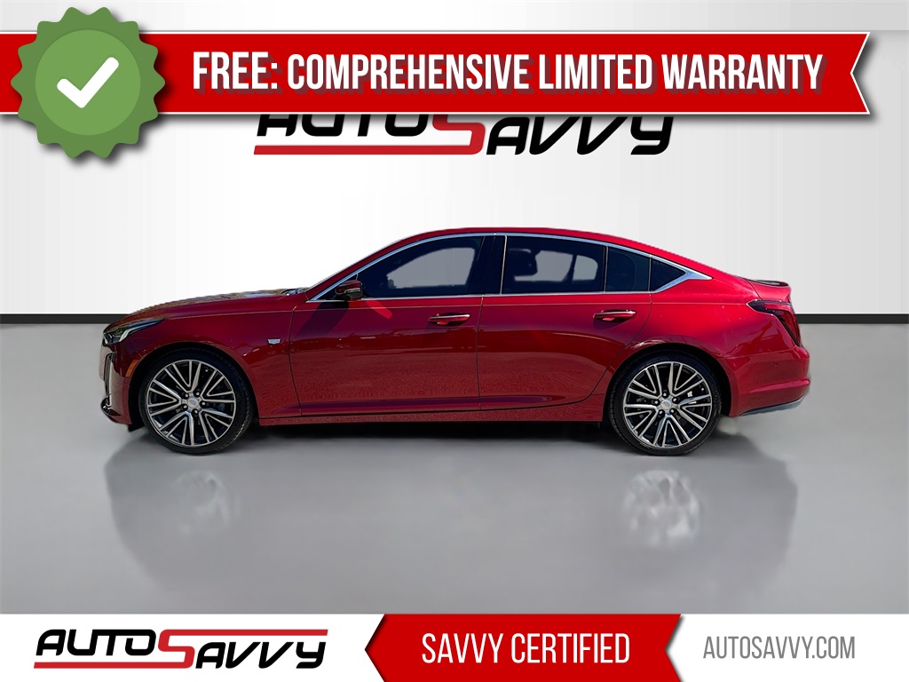 2024 Cadillac CT5 Premium Luxury Red at Bayway Cadillac of The Woodlands