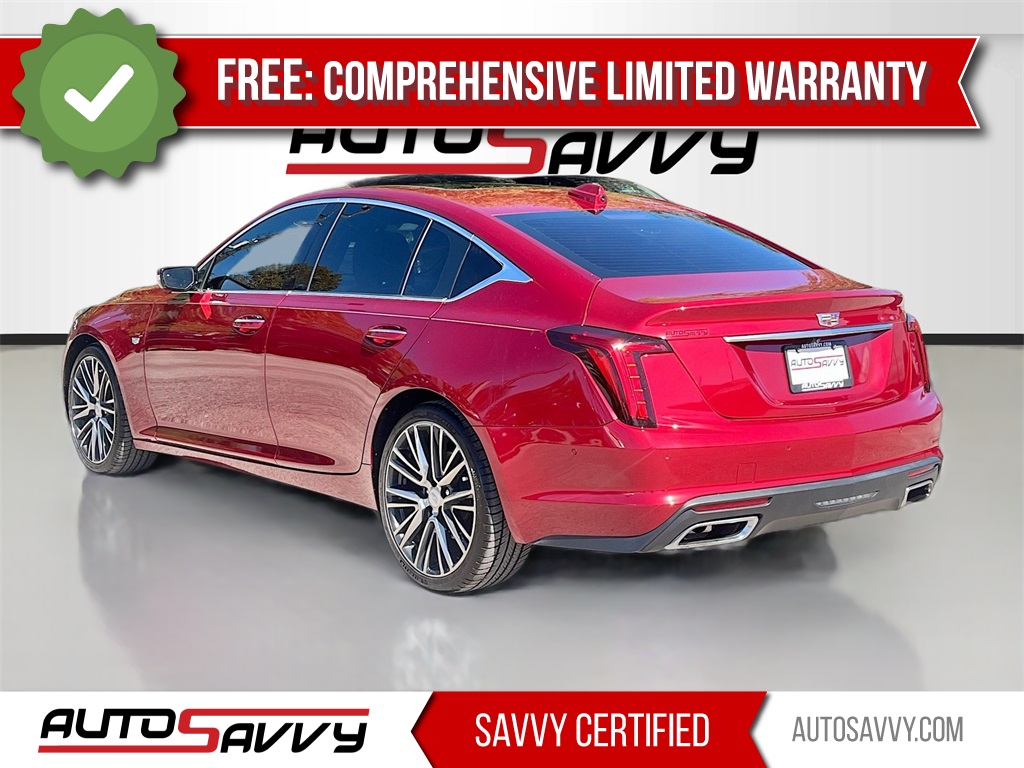 2024 Cadillac CT5 Premium Luxury Red at Bayway Cadillac of The Woodlands